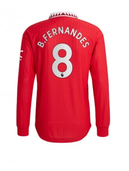 Manchester United Bruno Fernandes #8 Heimtrikot 2022-23 Langarm